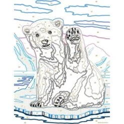 Ravensburger - Kit De Pintura Pintar Por Números: Oso Polar Y Juego Creativo ㅤ -Famosa || LOL Surprise Ventas medias 104