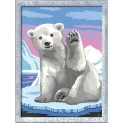 Ravensburger - Kit De Pintura Pintar Por Números: Oso Polar Y Juego Creativo ㅤ -Famosa || LOL Surprise Ventas medias 105