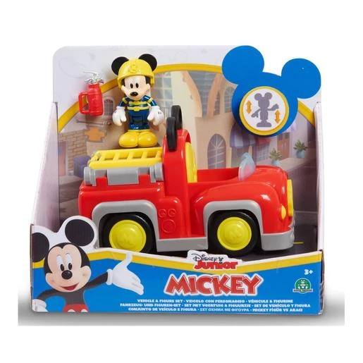 Mickey Mouse - Camión Y Figura Bombero Mickey 4 Mickey Mouse - Camión Y Figura Bombero Mickey - Imagen 2