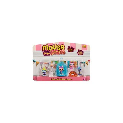 Bandai - Pack De 5 Figuras Juguetes Mouse In The House 3 Bandai - Pack De 5 Figuras Juguetes Mouse In The House