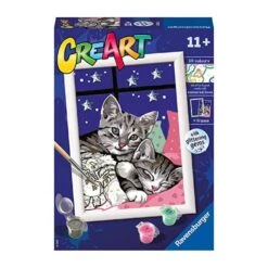 Ravensburger - Dulces Gatitos CreArt