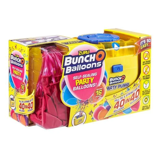 Zuru Bunch O Balloons - Bomba De Inflado Party Con 16 Globos (varios Colores) 6 Zuru Bunch O Balloons - Bomba De Inflado Party Con 16 Globos (varios Colores) - Imagen 4