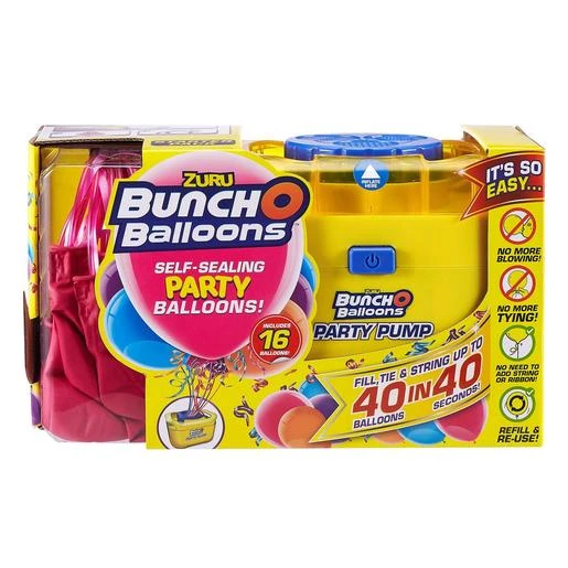 Zuru Bunch O Balloons - Bomba De Inflado Party Con 16 Globos (varios Colores) 18 Zuru Bunch O Balloons - Bomba De Inflado Party Con 16 Globos (varios Colores) - Imagen 16