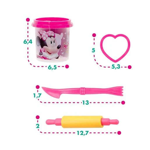 Minnie Mouse - Set De Plastilina 4 Minnie Mouse - Set De Plastilina - Imagen 2