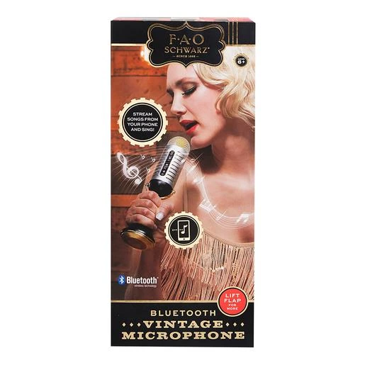 FAO Schwarz - Micrófono Musical Vintage Con Bluetooth 8 FAO Schwarz - Micrófono Musical Vintage Con Bluetooth - Imagen 6