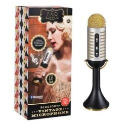 FAO Schwarz - Micrófono Musical Vintage Con Bluetooth 18 FAO Schwarz - Micrófono Musical Vintage Con Bluetooth -Famosa || LOL Surprise Ventas medias 20