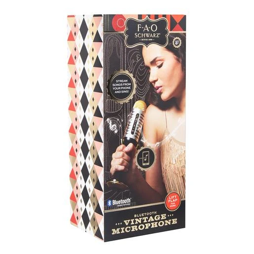 FAO Schwarz - Micrófono Musical Vintage Con Bluetooth 11 FAO Schwarz - Micrófono Musical Vintage Con Bluetooth - Imagen 9