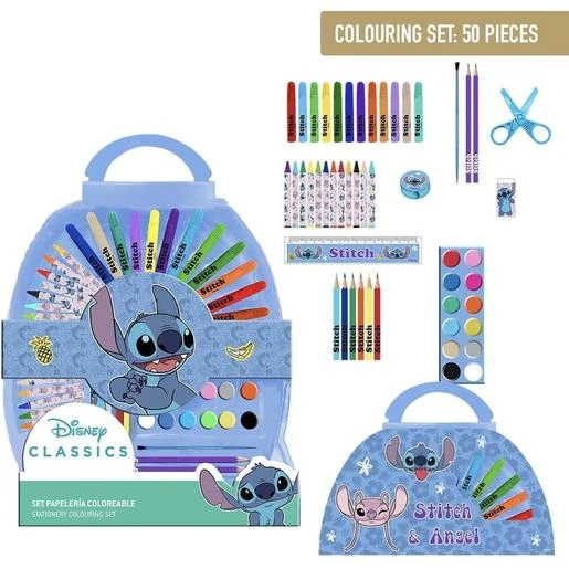 Disney - Set De 50 Piezas Para Colorear Multicolor ㅤ 3 Disney - Set De 50 Piezas Para Colorear Multicolor ㅤ