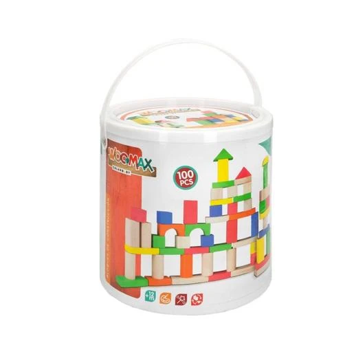 Woomax - Bloques De Construcción Para Bebés 100 Piezas 4 Woomax - Bloques De Construcción Para Bebés 100 Piezas - Imagen 2