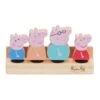 Bandai Peppa Pig - Pack 4 Figuras De Madera 1 Bandai Peppa Pig - Pack 4 Figuras De Madera -Famosa || LOL Surprise Ventas medias 409