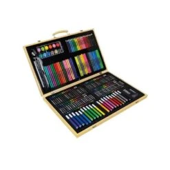 Estuche De Madera 180 Piezas