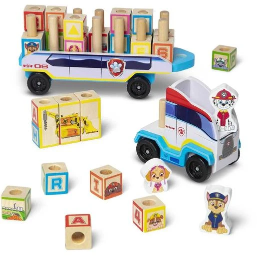 Patrulla Canina - Camión De Bloques ABC Educativo De Madera, 33 Piezas, Juguete De Desarrollo ㅤ 9 Patrulla Canina - Camión De Bloques ABC Educativo De Madera, 33 Piezas, Juguete De Desarrollo ㅤ - Imagen 7