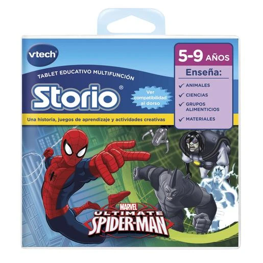 Vtech - Spider-Man - Juego Educativo Storio 3 Vtech - Spider-Man - Juego Educativo Storio