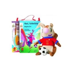 Pack La Ardilla Rasi Con Peluche Futbolista