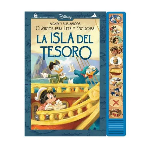 Mickey Mouse - La Isla Del Tesoro. Clásicos Para Leer Y Escuchar Con Mickey Y Sus Amigos 3 Mickey Mouse - La Isla Del Tesoro. Clásicos Para Leer Y Escuchar Con Mickey Y Sus Amigos
