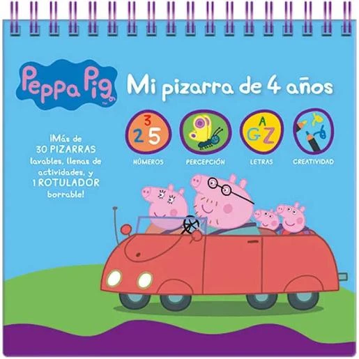 Peppa Pig - Mi Pizarra De 4 Años 3 Peppa Pig - Mi Pizarra De 4 Años