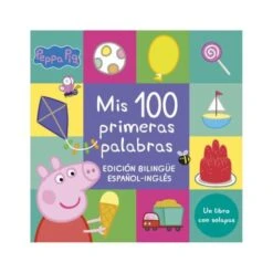 Penguin Random House Peppa Pig - Mis 100 Primeras Palabras - Edición Bilingüe Español-inglés