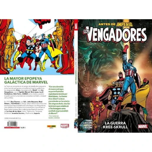 Panini Los Vengadores: La Guerra Kree-Skrull 7 Panini Los Vengadores: La Guerra Kree-Skrull - Imagen 5