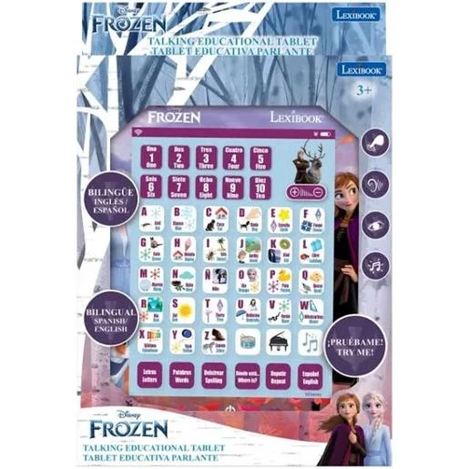 Lexibook - Frozen - Tableta Educativa Bilingüe Frozen Para Aprender Letras, Números, Vocabulario Y Música ㅤ 3 Lexibook - Frozen - Tableta Educativa Bilingüe Frozen Para Aprender Letras, Números, Vocabulario Y Música ㅤ