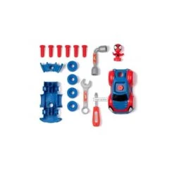Smoby - Maletín De Herramientas Para Construir Coche Spidey ㅤ -Famosa || LOL Surprise Ventas medias 864