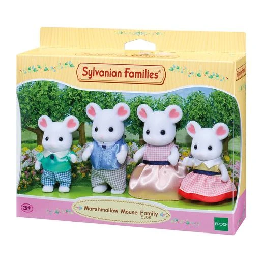 Sylvanian Families - Familia Ratón Marshmallow 3 Sylvanian Families - Familia Ratón Marshmallow