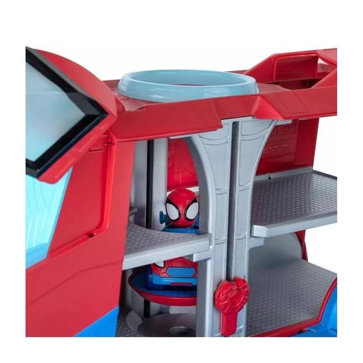 Spidey Y Su Superequipo - Camión Transporter Con 2 Vehículos 6 Spidey Y Su Superequipo - Camión Transporter Con 2 Vehículos - Imagen 4