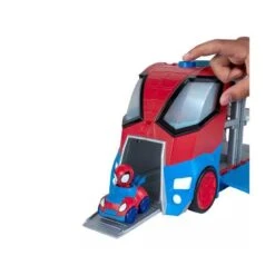 Spidey Y Su Superequipo - Camión Transporter Con 2 Vehículos 12 Spidey Y Su Superequipo - Camión Transporter Con 2 Vehículos -Famosa || LOL Surprise Ventas medias 892