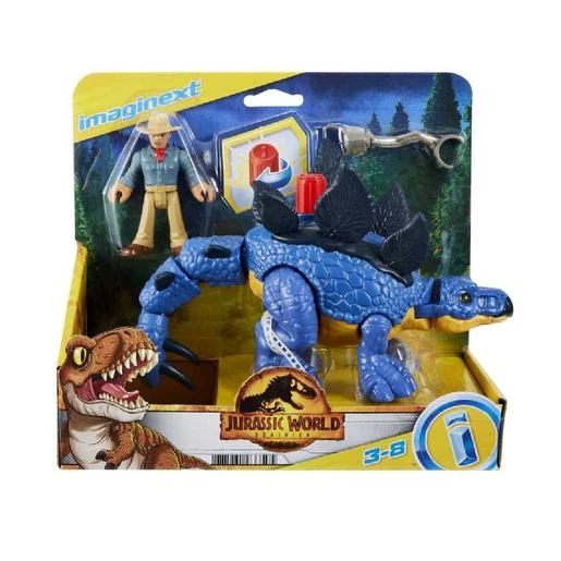 Imaginext - Jurassic World - Dinosaurio Stegosaurus 5 Imaginext - Jurassic World - Dinosaurio Stegosaurus - Imagen 3