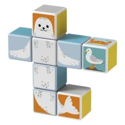 Geomag - Magicube Polar Animals 10 Piezas -Famosa || LOL Surprise Ventas medias 962