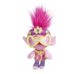 Famosa Trolls - Poppy Pop Star - Peluche 18 Cm Trolls 2